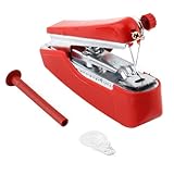 Useful Portable Needlework Cordless Mini Hand-held Clothes Fabrics Sewing Machine