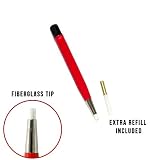 Gold Label Detailing Fiberglass Prep Pen, Sanding Pen, Scratch Pen | Remove Rust and Corrosion | for Jewelry, Electrical Circuit Boards, and Autobody Work