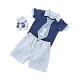 Baby Aspen My First Birthday Outfit for Boys | Little Fella Seersucker Outfit
