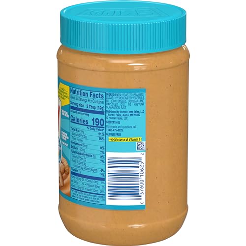 SKIPPY CREAMY PEANUT BUTTER, 40 OUNCE TWIN PACK,2.5 POUND (PACK OF 2)