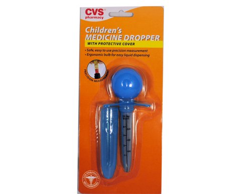 CVS Medicine Dropper Children Toddler 1 Tsp With Cover