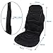 Electronic Vibration Car Seat Cover, IDODO Vibrating Back Seat Cushion Pad Massager with Heat, Massage Chair to Relax, Sooth and Relieve Neck and Back, Shoulder and Leg