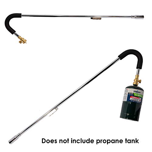 Houseables Weed Torches, Propane Burner Torch, Flame Weeder Cane
