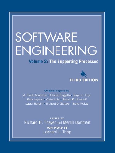 Software Engineering, The Supporting Processes