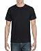 Gildan Men's DryBlend Adult T-Shirt, 2-Pack, Black, Large