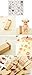 Vktech® Wooden Rubber Stamp Set - 25 Kinds Korea DIY Woodiness Rubber Stamp-Diary Stamp Set-Love Dairy