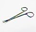 Multi Color Rainbow Supercut Iris Micro Scissors 4.5