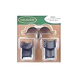 Weaver Detachable Extension 1-Inch Dual Extension Top Mount Rings (Matte Black)