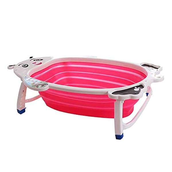 My1mey Baignoire Bebe Pliable Baignoire Bebe Portable Articles Nouveau Nes Grand Design Unisexe Drainage Rapide 0