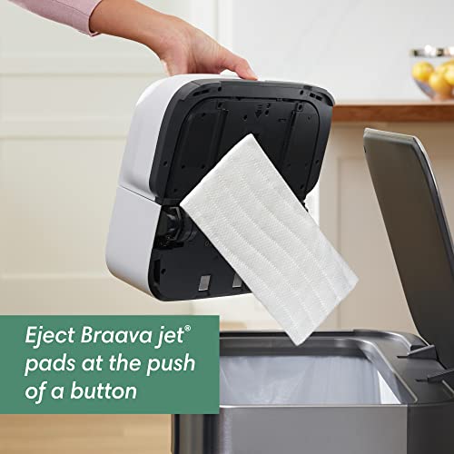 iRobot Braava Jet M6 (6110) Ultimate Robot Mop- Wi-Fi Connected, Precision Jet Spray, Smart Mapping, Works with Alexa, Ideal for Multiple Rooms, Recharges and Resumes, White - View 12