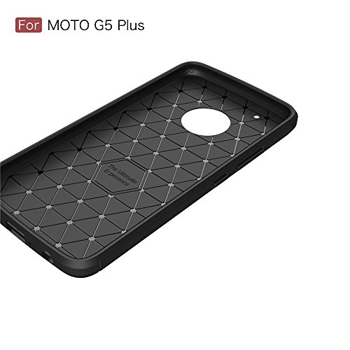 STARZ Rugged Armor Back Cover Case for Moto G5 Plus (Not for Moto G5S Plus)