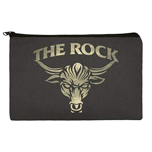 WWE-The-Rock-Brahma-Bull-Makeup-Cosmetic-Bag-Organizer-Pouch