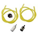 Podoy 188-512-1 Snap Primer Bulb Fuel Line Filter Zf-1 Fuel Filter Replace for 3214 3216 3516 Chainsaws