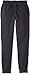 Southpole Boys' Big Boys' Jogger Fleece Pants with Moto Biker Details on Knees, Heather Charcoal, Medium