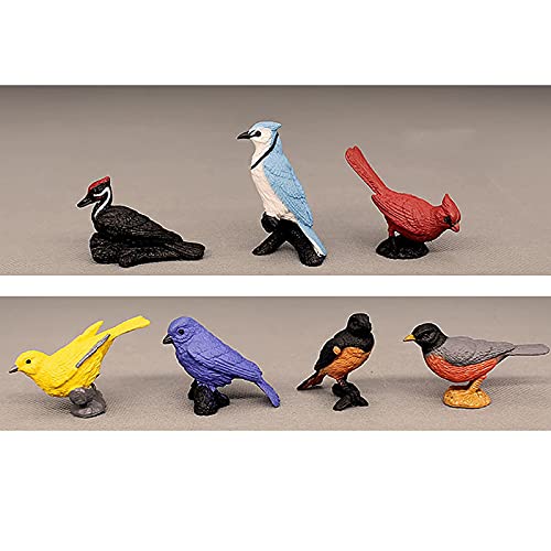 Toy Bird Figures Kids Small Plastic Bird Play Bird Kids Bird Model
