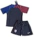 2016-2017 Kids/Youth Blank USA National Away Jersey & Shorts