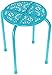 dar Living Daisy Metal Stool, Capri Breeze (2-Pack)