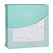 aden + anais Classic Metallic Crib Sheet, 100% Cotton Muslin, Super Soft, Breathable, Tailored Snug Fit, Gold