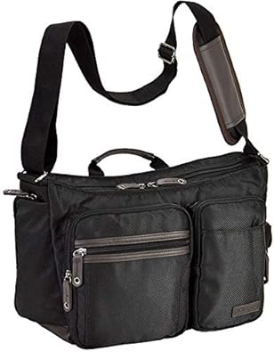 Amazon 平野鞄 ショルダーバッグ メンズ レディース B5 斜めがけ ユニセックス B5 軽量 軽い ショルダーバック ナイロン ポリエステル 黒 ブラック ベージュ 横幅31cm オリジナル高級ムートングローブ 黒 ショルダーバッグ