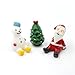 Christmas Miniature, Great Deal 48 Pieces Christmas Miniature Fairy Garden Ornament Dollhouse DIY Kit Décor
