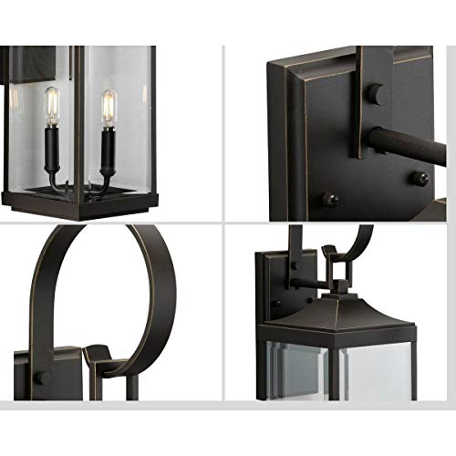 Gibbes Street Collection 2Light Clear Beveled Glass New Traditional