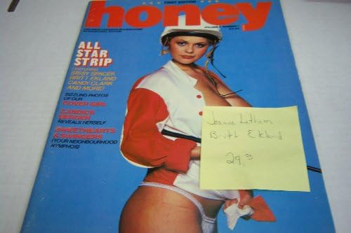 Honey Adult Busty Magazine " Joann Latham, Britt Eland" First Edition Vol.1 #1 1982 Paperback – 1982