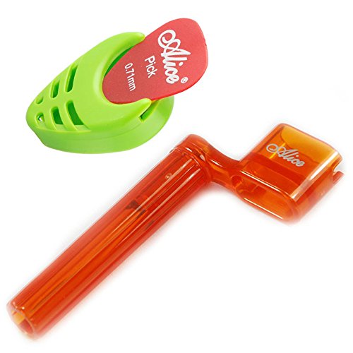 image for Mr.Power Guitar Capo tuner tool kit(Tuner,Capo,String winder,Keychain 