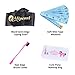 Ali Pearl Silky Edge Styling Scarf Frontal Headband & Edge Brush for Baby Hair & Soft Tape Measure & Cute Makeup Bag Set to Make Perfect Edges