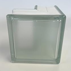 Seves Glass Block 6x6x3 Arctic Sharp Corner 90