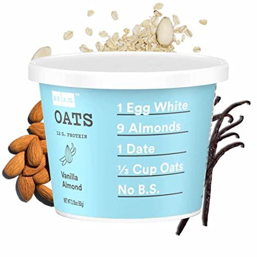 RX A.M. Oats Oatmeal Cups, 12g Protein, Gluten Free Snacks, Variety