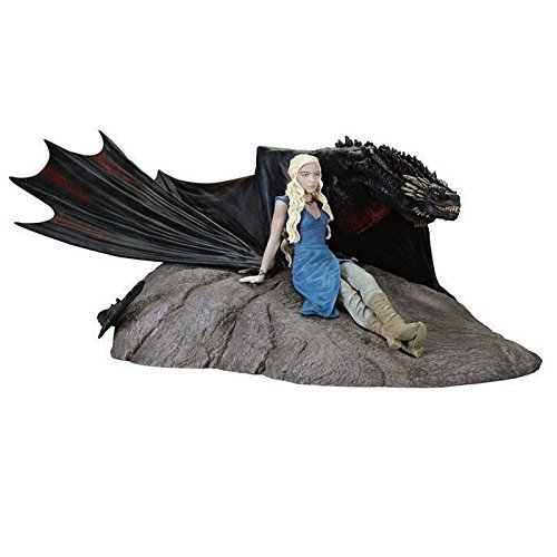 Dark horse deluxe game of thrones: daenerys and drogon statue