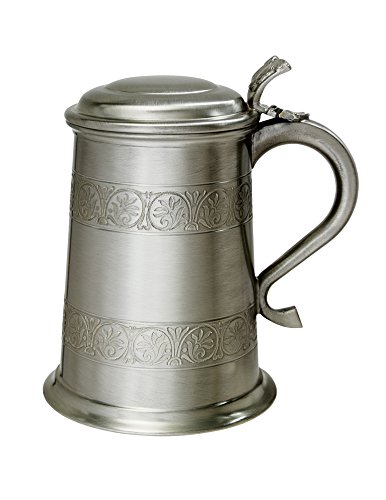 Wentworth Pewter - Medieval Antique Finish Pewter 1 Pint Tankard