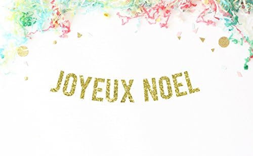 Joyeux Noel Party Banner | christmas decorations | seasonal decor | bunting | holiday garland |
