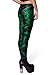 Jescakoo Snake Leggings Womens Digital Dragon Tight Pants Halloween Party Costumes S