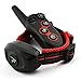 2 in 1 Dog Remote Training Collar & Anti bark Collar, Remote Range 1000-1500ft,Rechargeable - Waterproof Beep, Vibration, Shock Dog Bark Stop Collar for Small, Medium, Large Dogs