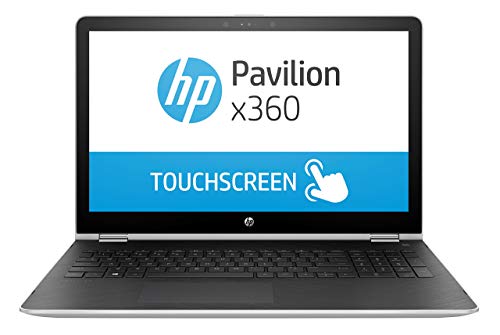 HP Pavilion 15-br052od x360 Convertible Laptop, 15.6in. Touch Screen, Intel i5, 8GB Ram 1TB HD, Windows 10 Home (Renewed)