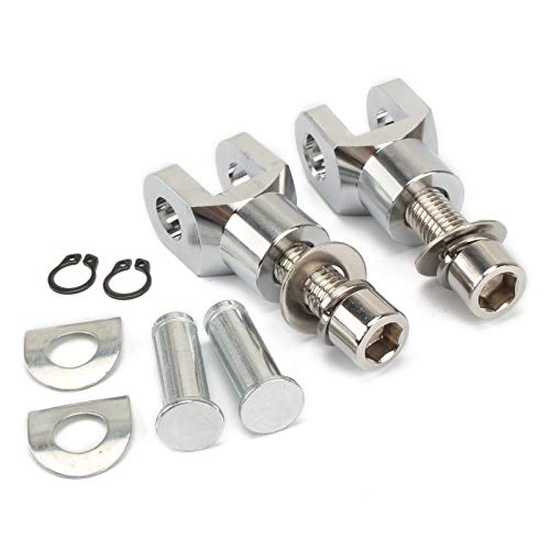 Motorcycle Foot Peg Mount Supports Footrest Mounting Clevis Hardware Kit For Softail FXST Low Rider Sport Glide FXR FX
