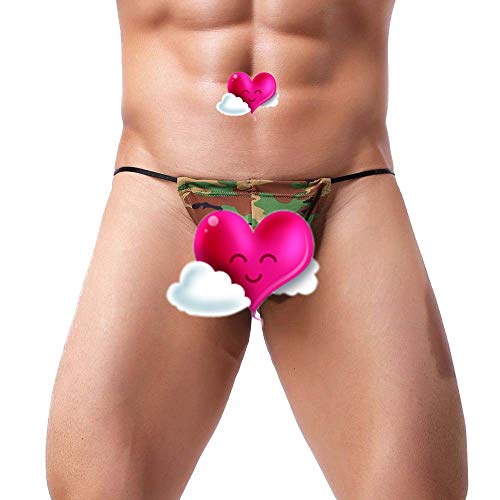 Men S Underwear Sexy Thong Camouflage Print Pouch Comfortable G