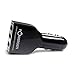 PowerGen Dual USB 7.2A 36w High Output Car Charger - White