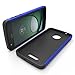 Moto Z Play Case,ANLI(TM) [Shock Absorption] Drop Protection Hybrid Dual Layer Armor Protective Case Cover for Motorola Moto Z Play Droid Deep Blue
