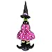 DII Decorative Halloween Wine Bag/Bottle Cover Tabletop Party Decor Or Fall Hostess Gift, Purple Bat, 2 Count