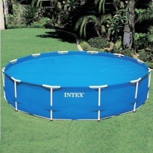 Metal Frame Pool Solar Cover, 15 Ft