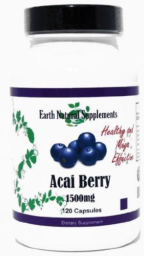 Acai * 120 Capsules 1500mg Assai Fruit Antioxidant Amino Acids Fatty Acids