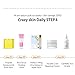 CRAZY SKIN Centella Tica Ampoule Serum 3.4 fl. oz. (100ml) - Natural Ingredients for Damaged, Troubled & Sensitive Skin, Redness Relief, Madecassic Acid Facial Serum Made in Korea
