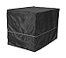 MidWest Homes for Pets Large Dog Crate Cover, Black Polyester Privacy Kennel Cover Fits Most 42-inch Crates, Machine Washable, Reduces Barking & Chewing