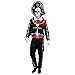 Spooktacular Creations Halloween Mens Day of The Dead Costume, Mariachis Skeleton Costume for Halloween Parties, Cosplay Party (Largre)