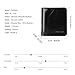 FlyHawk RFID Blocking Genuine Leather Wallets for Men Biford Mini&Slim Size Wallet