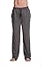 CYZ Men's 100% Cotton Jersey Knit Pajama Pants/Lounge Pants With Drawstring