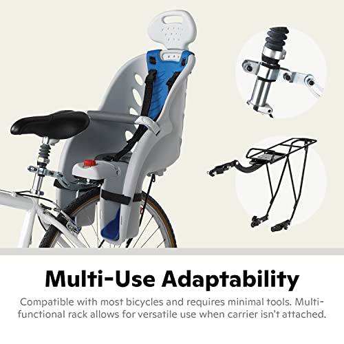 Schwinn Deluxe Bicycle Mounted Child Carrier/Bike Seat For Children
