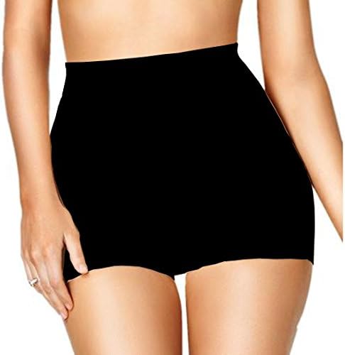 Sweet Nothings By Maidenform Everyday Seamless Shapers Boyshort (Large, Black (WBK))